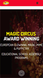 Mobile Screenshot of magiccircus.com